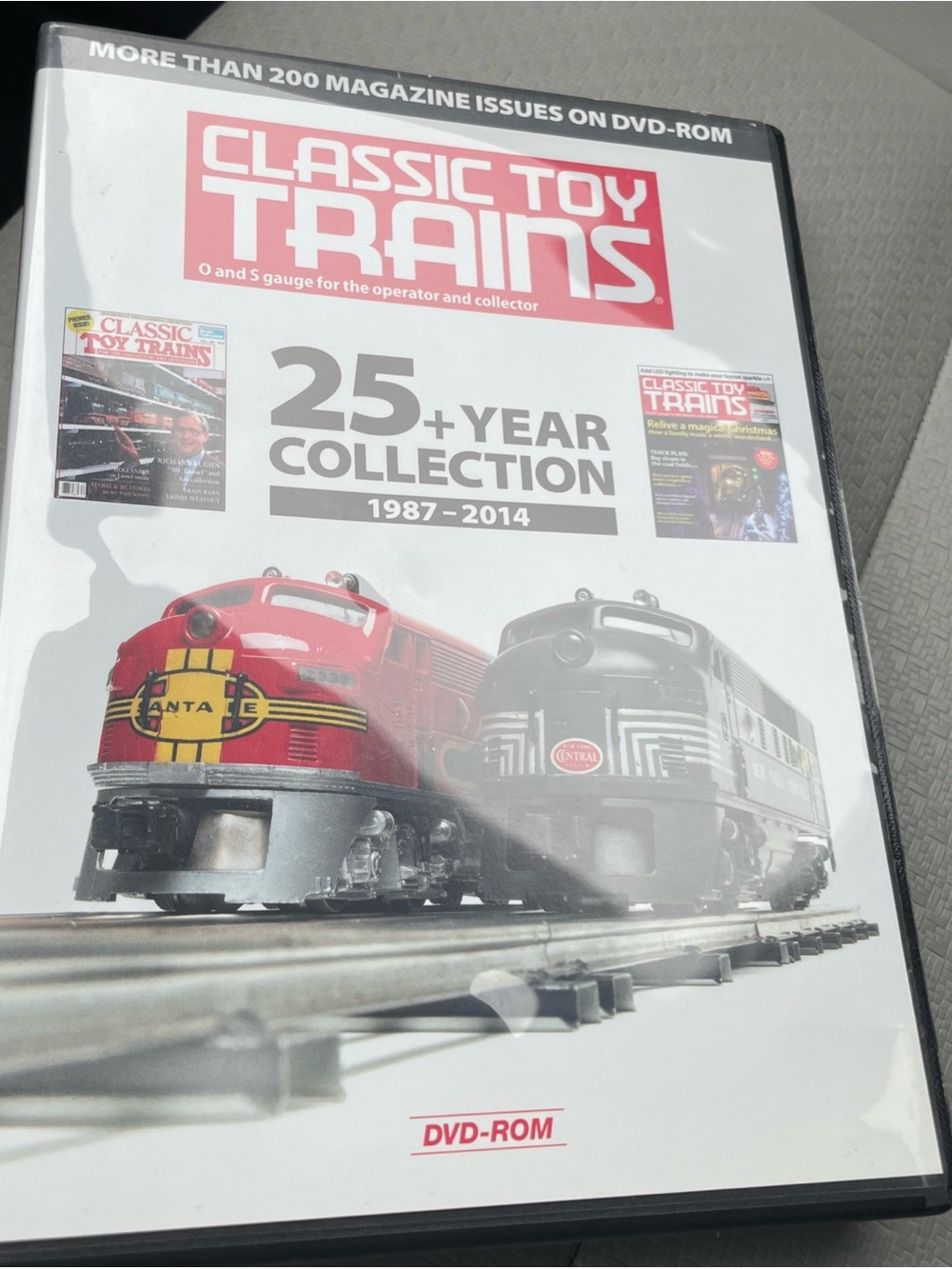 Classic Toy Trains Magazine 25+ Year Collection 1987-2014 DVD-ROM 200+ Issues